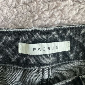PacSun Black and Gray Women Jeans